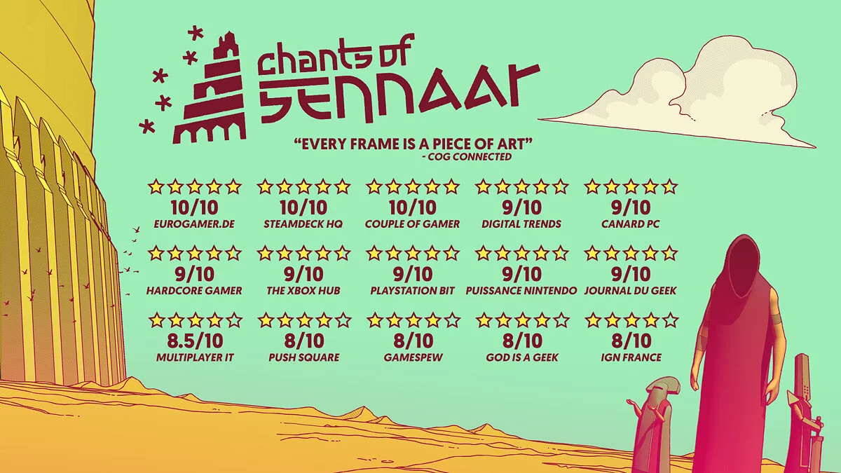 Скриншоты из Chants of Sennaar
