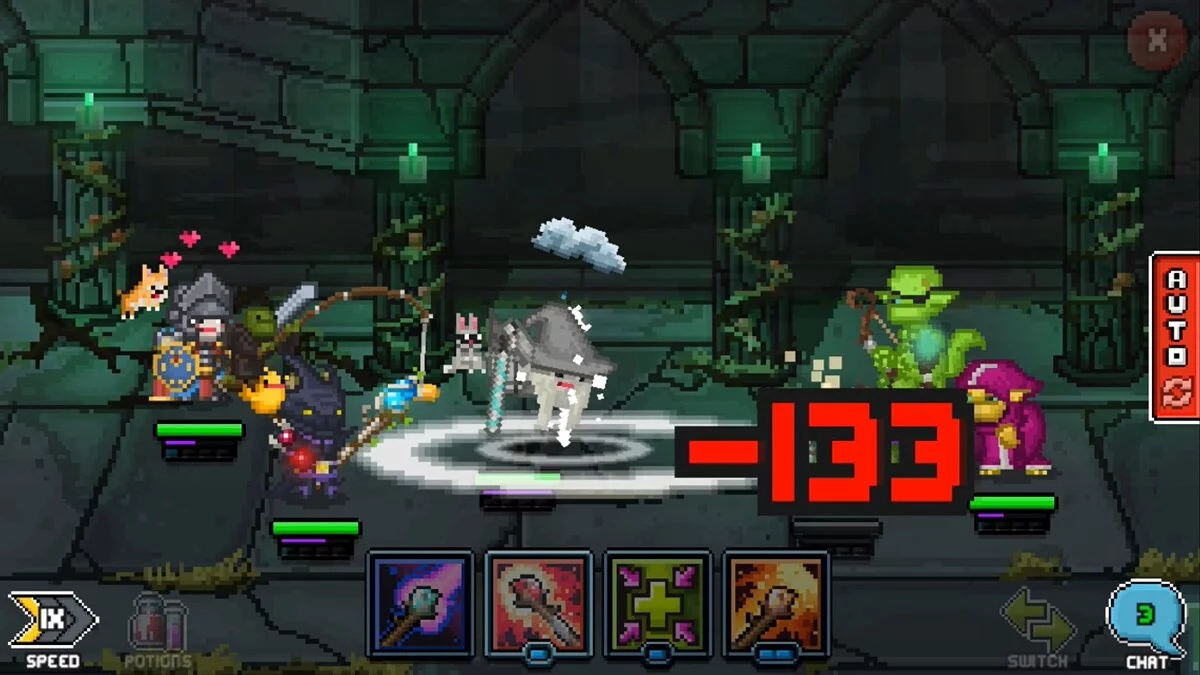Скриншоты из Bit Heroes Arena