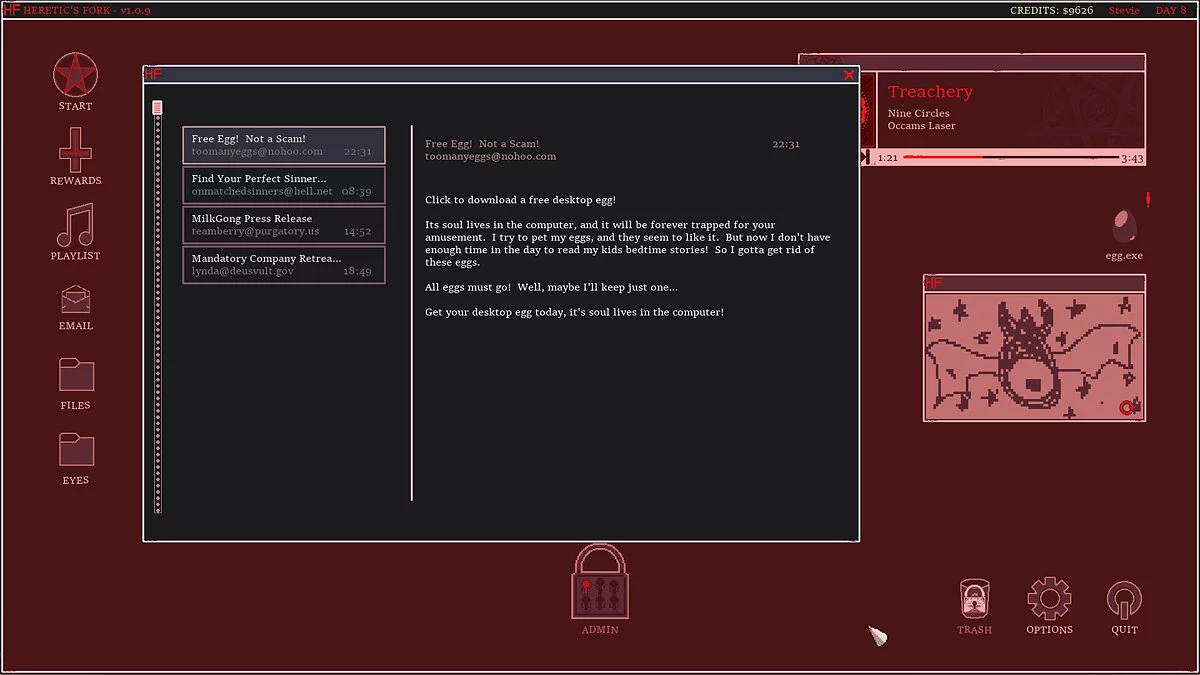 Скриншоты из Heretic's Fork