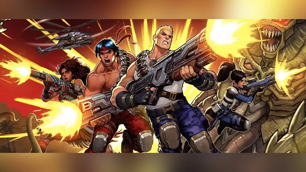 Арт из Contra: Operation Galuga