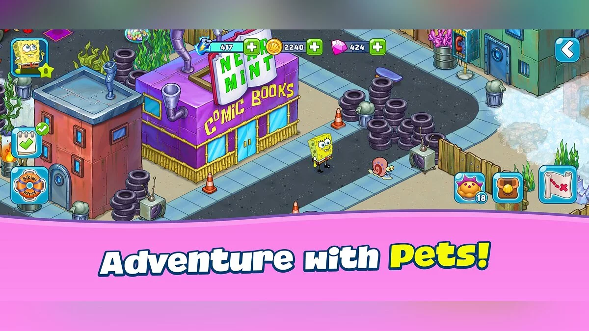 Скриншоты из SpongeBob Adventures: In a Jam!