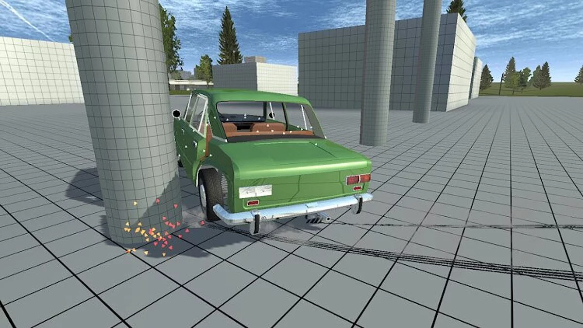 Скриншоты из Simple Car Crash Physics Sim