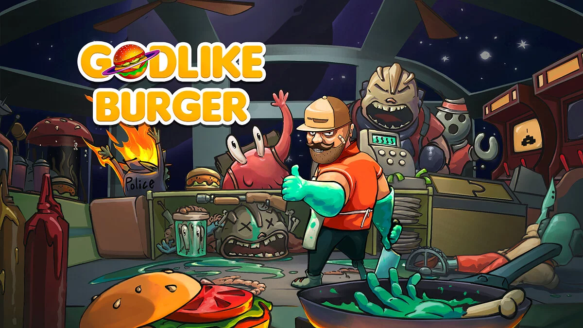 Арт из Godlike Burger