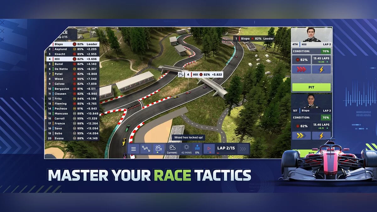 Скриншоты из Motorsport Manager 4