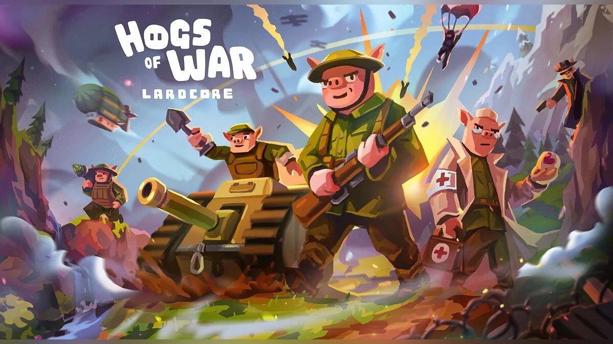 Арт из Hogs of War Lardcore