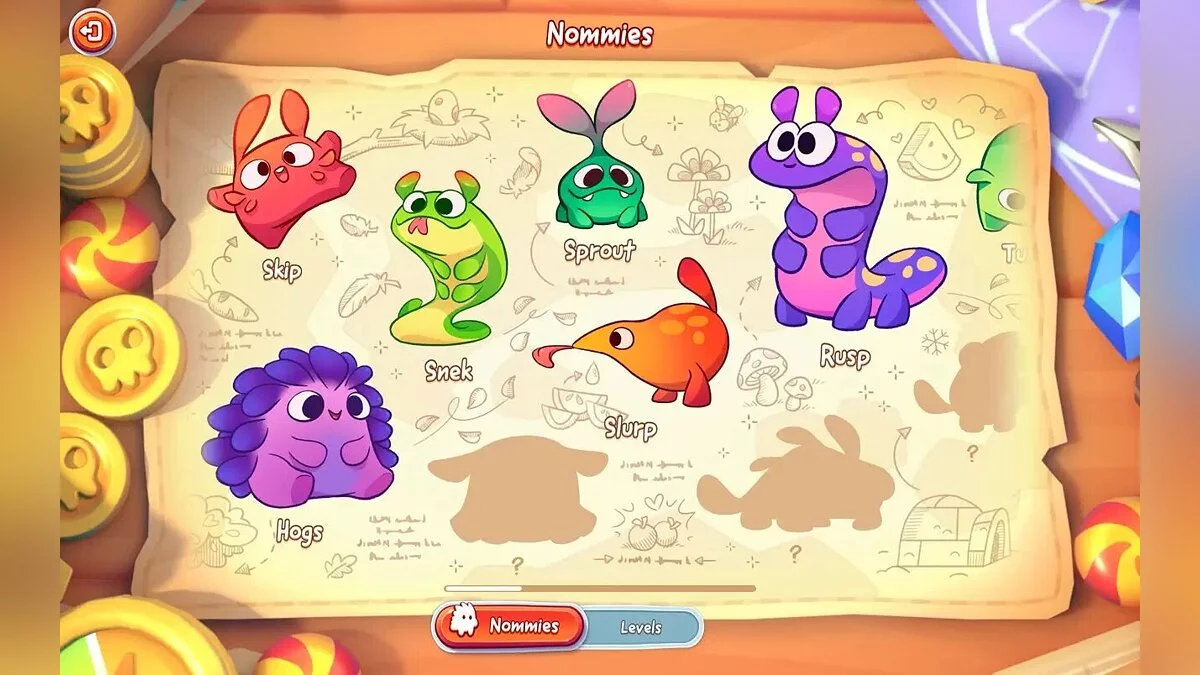 Скриншоты из Cut the Rope 3