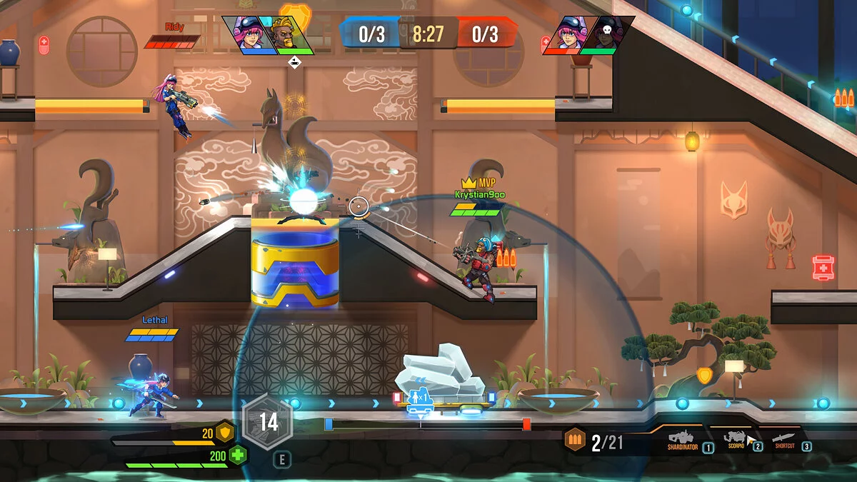 Скриншоты из SquadBlast