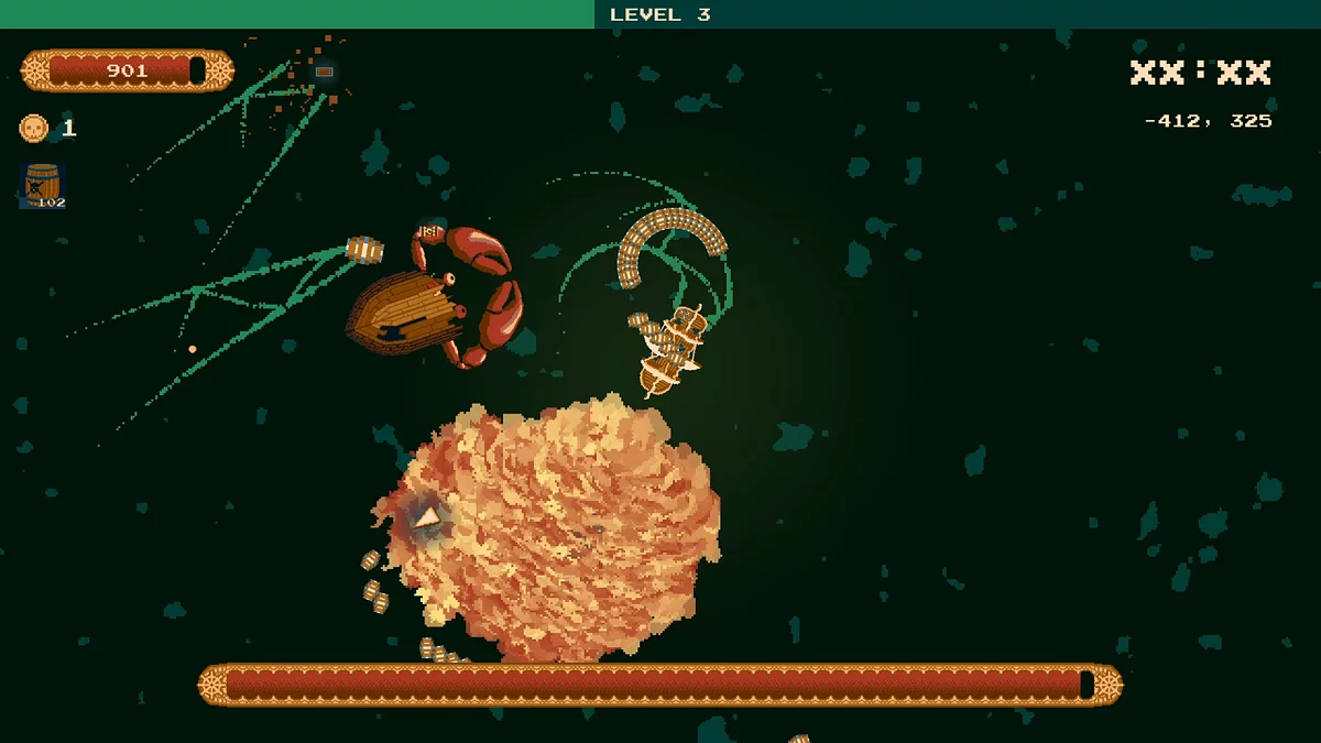 Скриншоты из Sea of Survivors