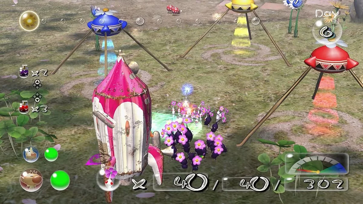 Скриншоты из Pikmin 1+2