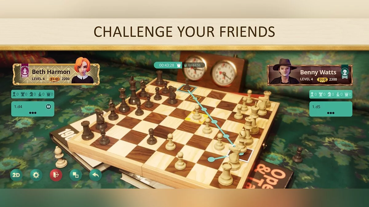 Скриншоты из The Queen’s Gambit Chess