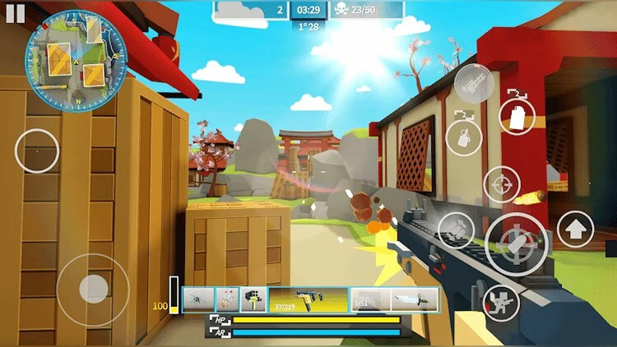 Скриншоты из Bit Gun: Online Shooting Games