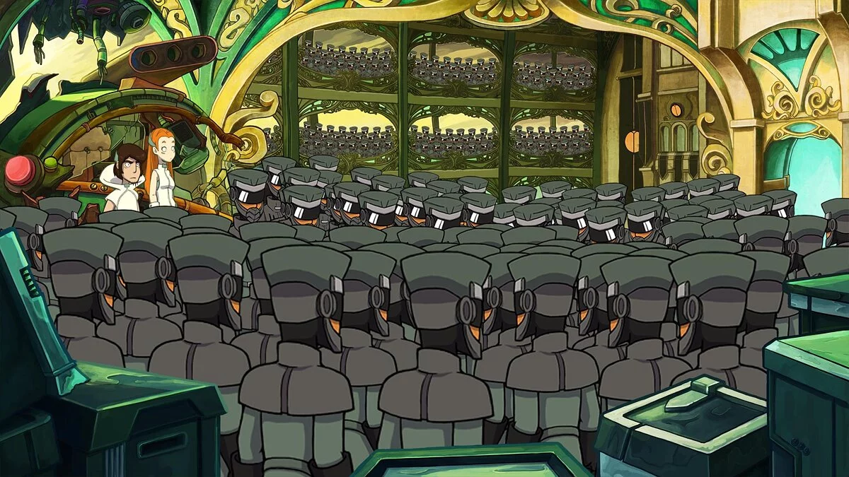 Скриншоты из Goodbye Deponia
