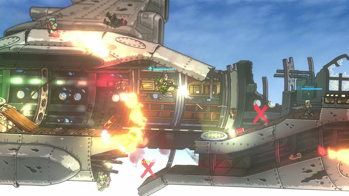 Скриншоты из Strike Force Heroes