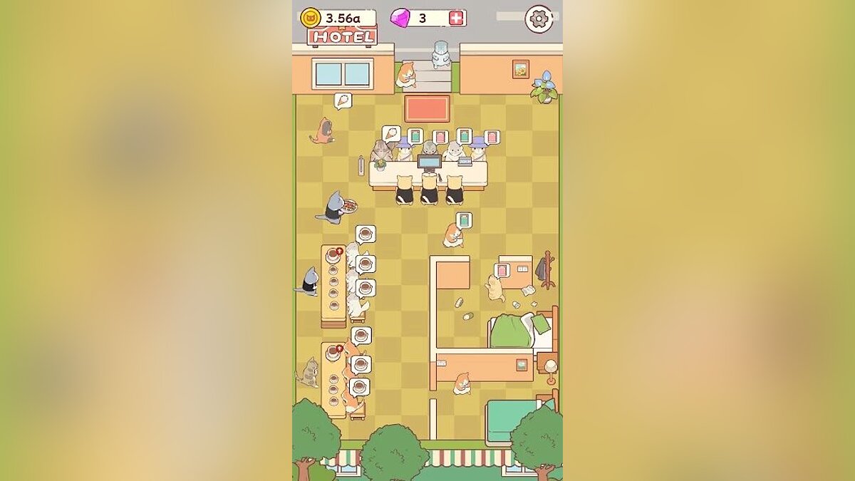 Cat Hotel: Idle Tycoon Games - что это за игра, трейлер, системные  требования, отзывы и оценки, цены и скидки, гайды и прохождение, похожие  игры