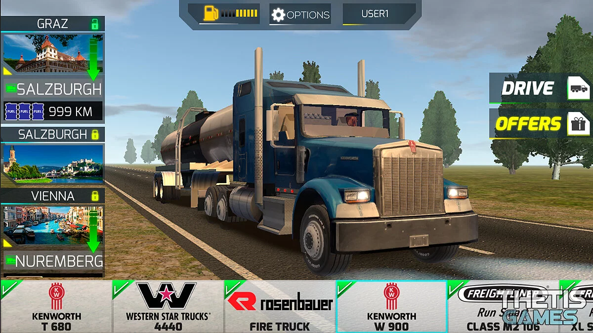 Скриншоты из Truck Simulator: Europe 2