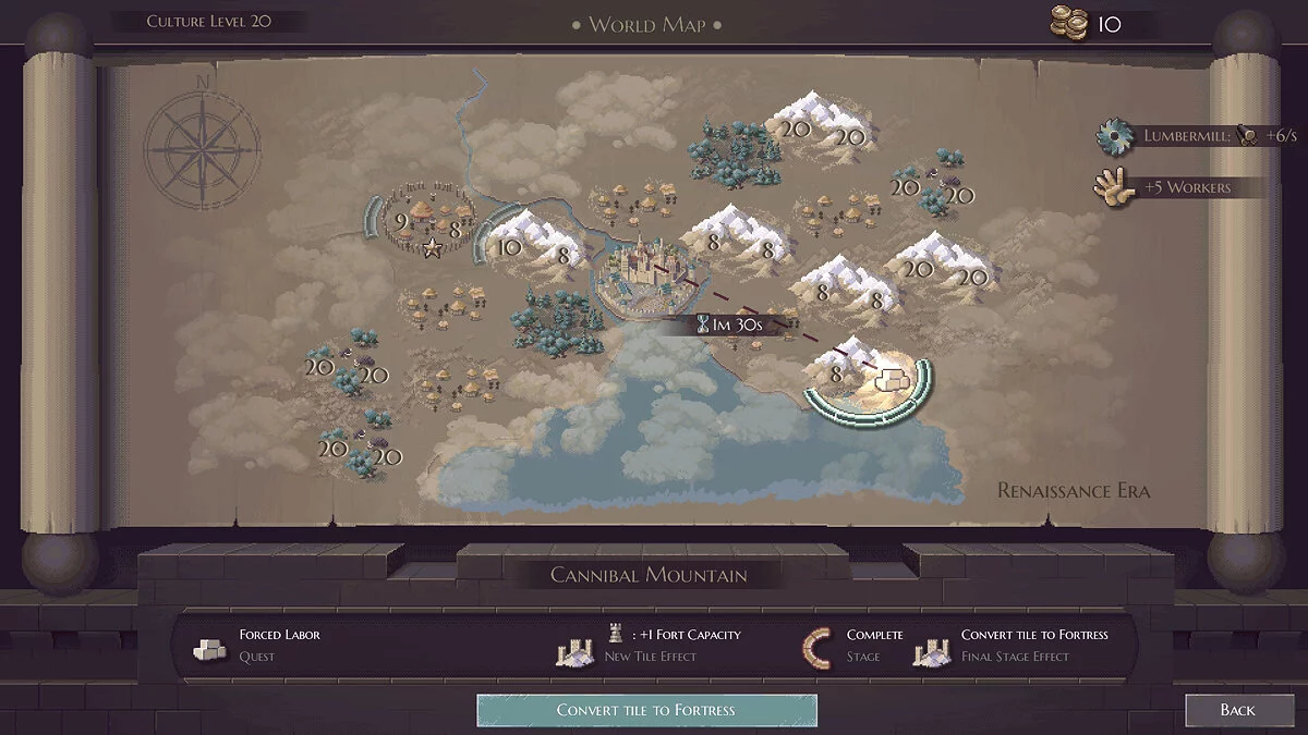 Скриншоты из Microcivilization