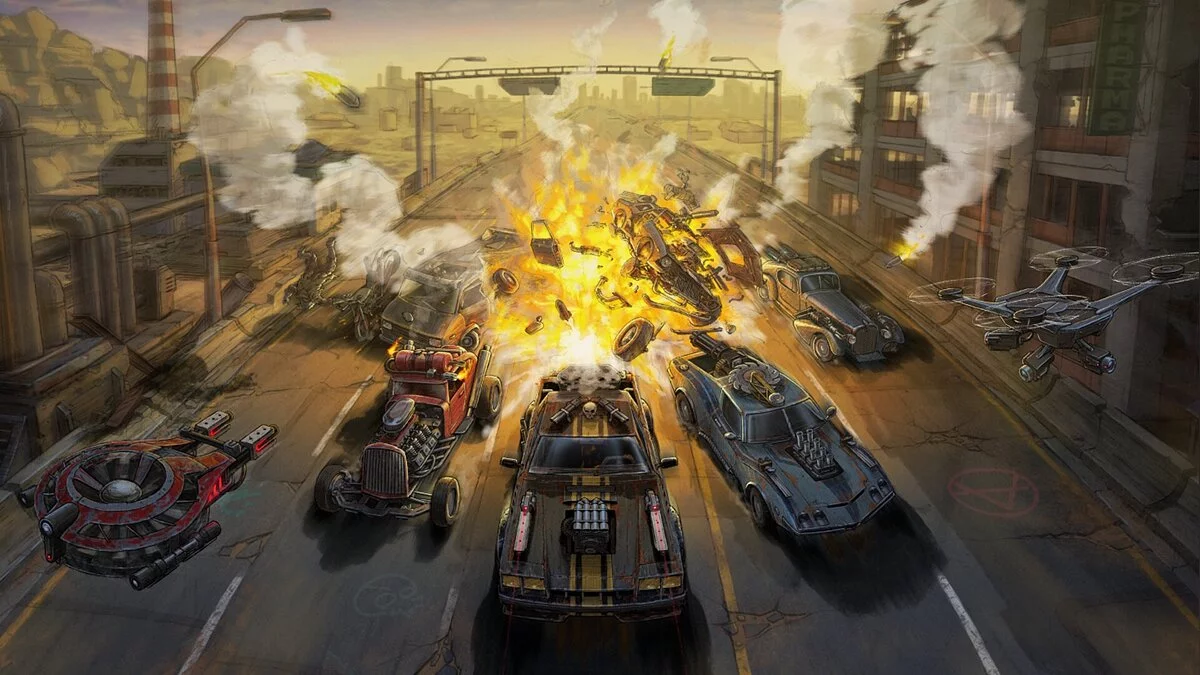 Арт из Death Roads: Tournament