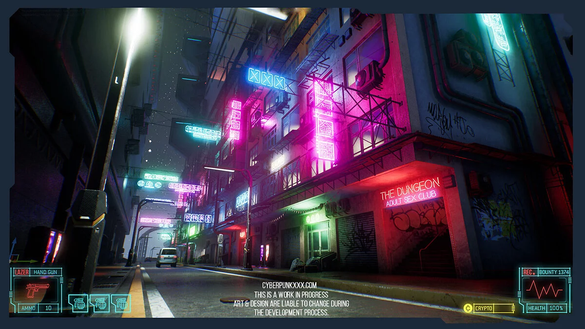 Скриншоты из CyberpunkXXX