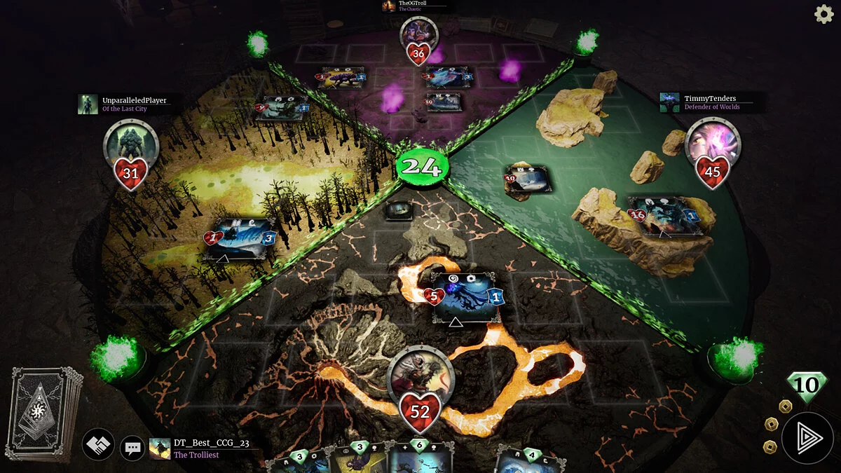 Скриншоты из Dark Table CCG
