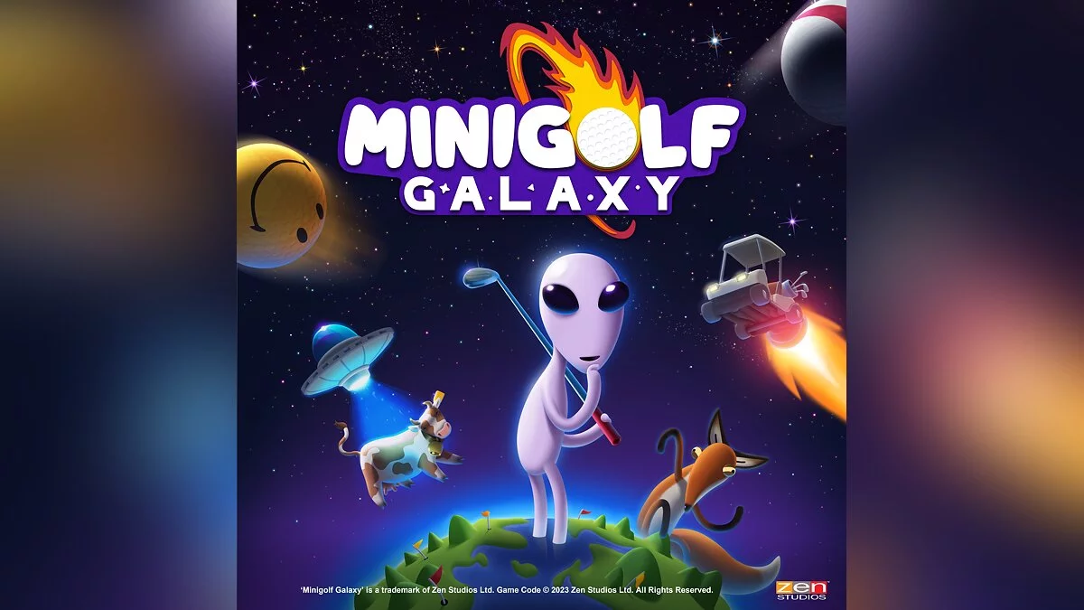 Арт из Minigolf Galaxy