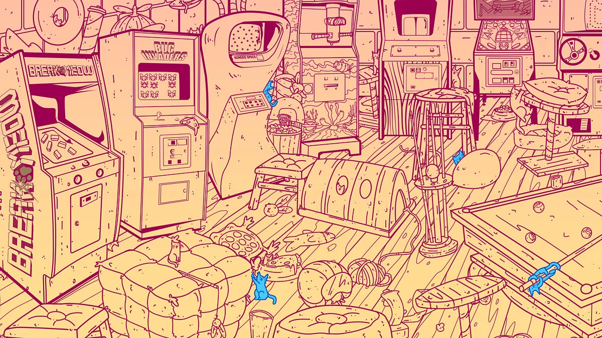 Скриншоты из An Arcade Full of Cats