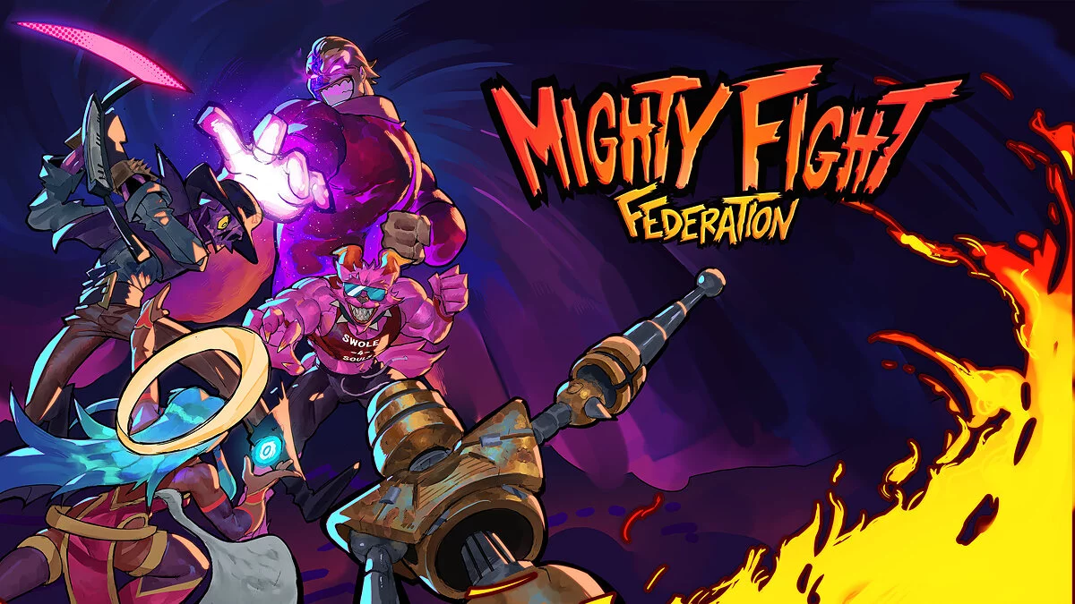 Арт из Mighty Fight Federation