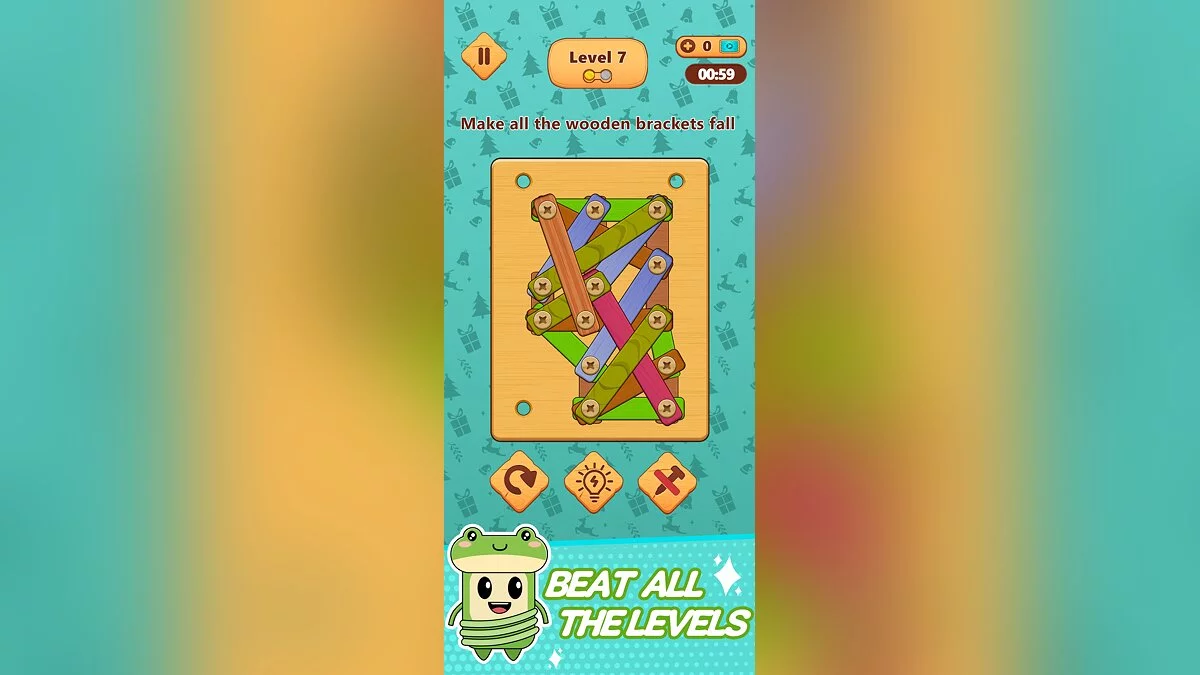 Скриншоты из Wood Nuts & Bolts Puzzle