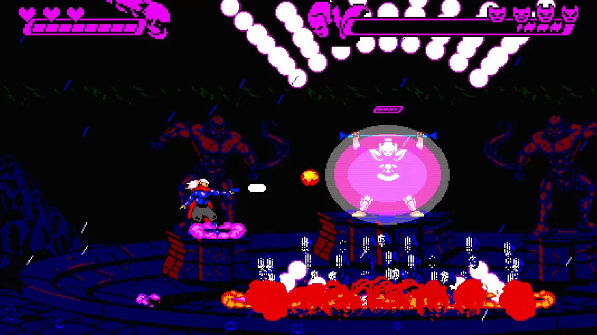 Скриншоты из Furi Demake: The Chain