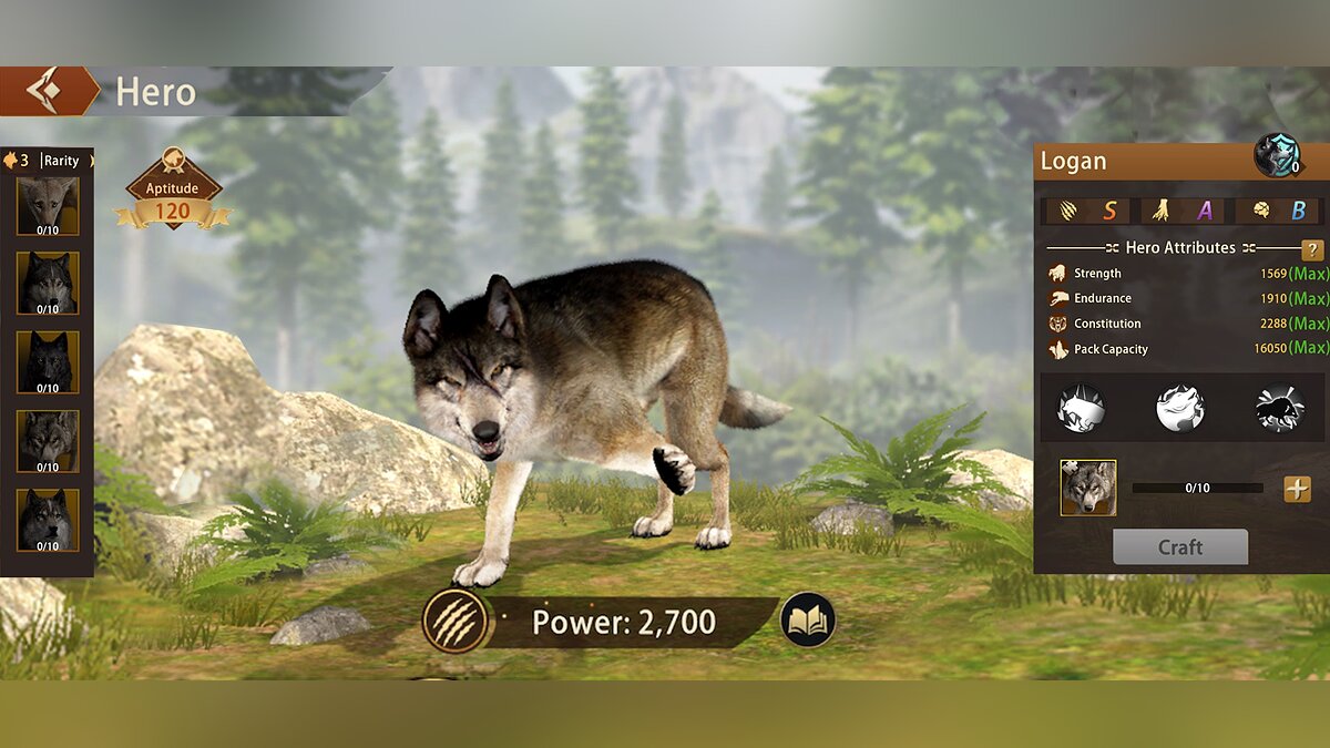 Wolf Game: Wild Animal Wars - что это за игра, трейлер, системные  требования, отзывы и оценки, цены и скидки, гайды и прохождение, похожие  игры