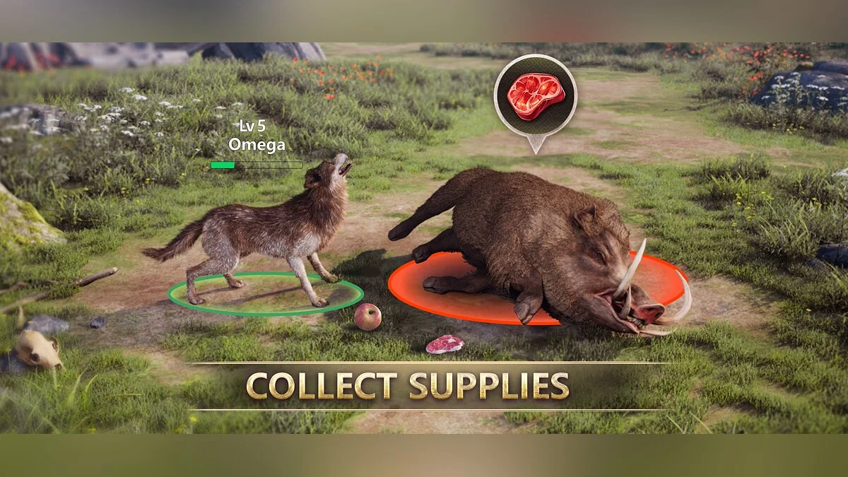 Скриншоты из Wolf Game: Wild Animal Wars