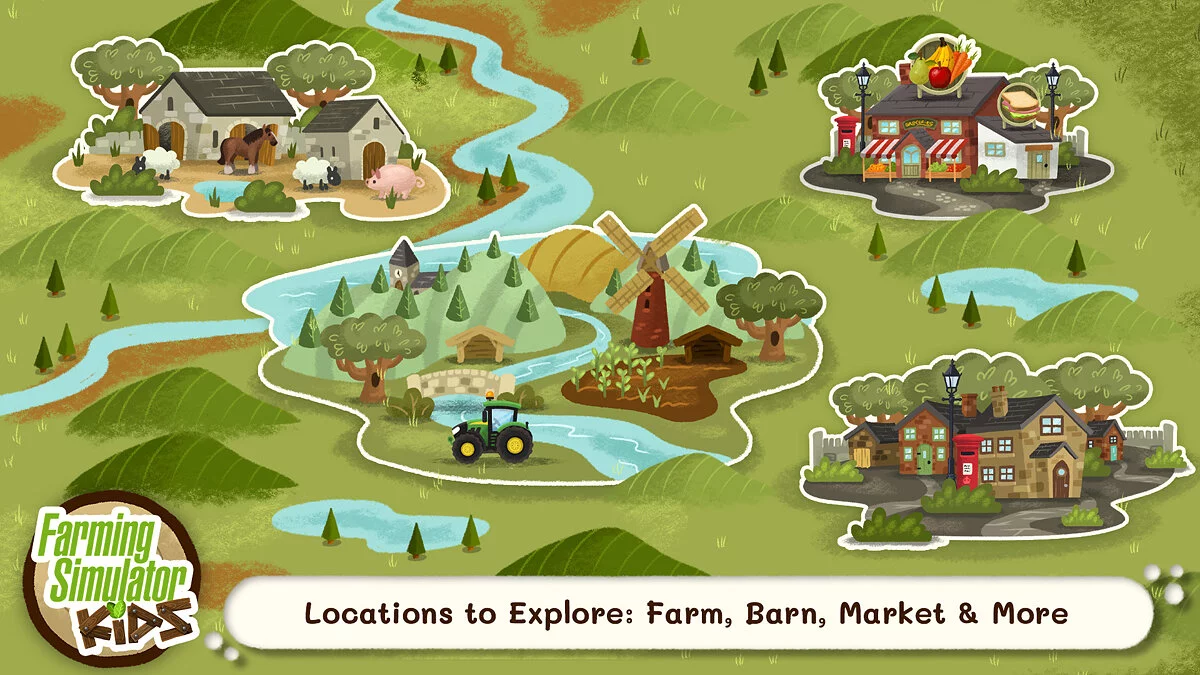 Скриншоты из Farming Simulator Kids