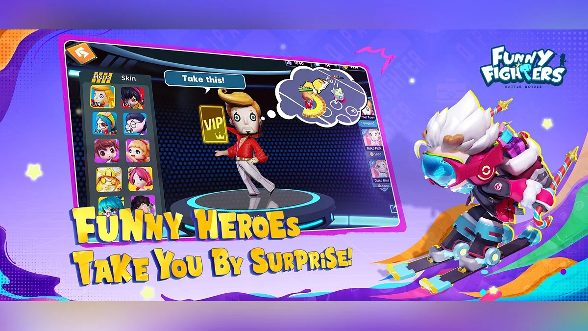 Скриншоты из Funny Fighters: Battle Royale