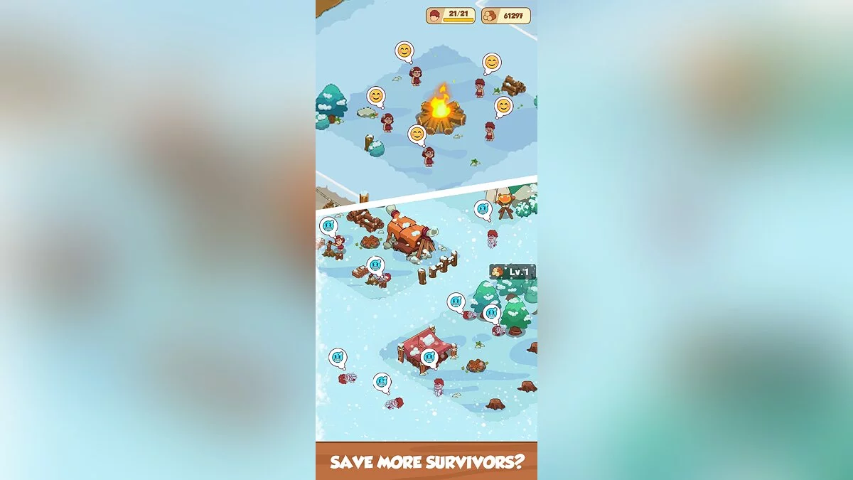 Скриншоты из Icy Village: Tycoon Survival