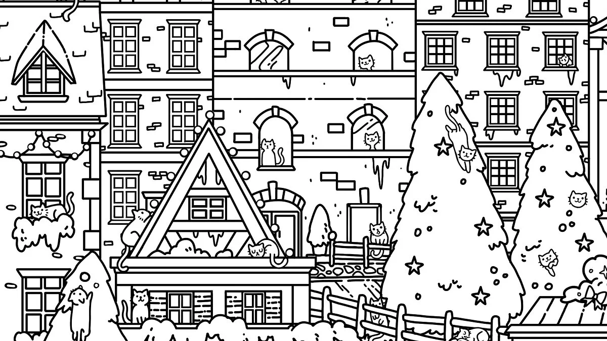 Скриншоты из Cats Hidden in Jingle Jam