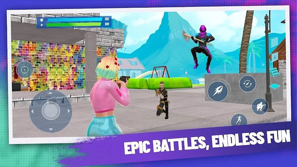 Скриншоты из Power Zone: Battle Royale, 1v1