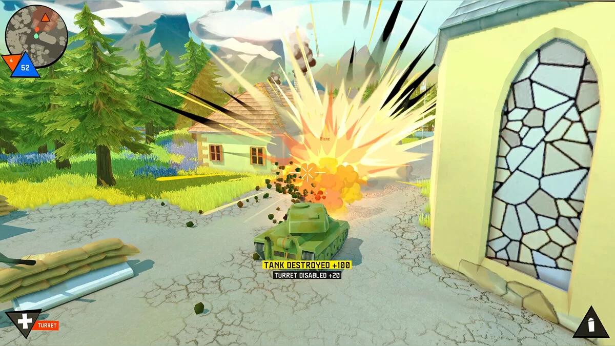 Скриншоты из Tick, Tank, Boom