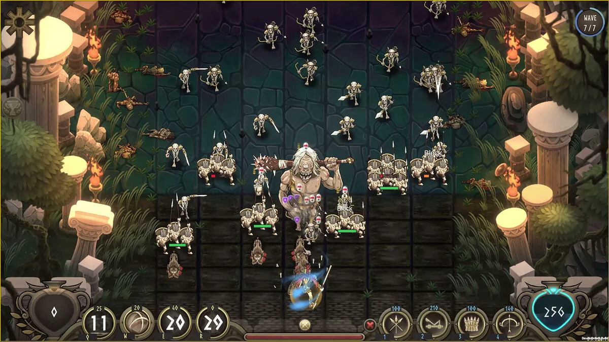 Скриншоты из Legendary Hoplite: Arachne's Trial