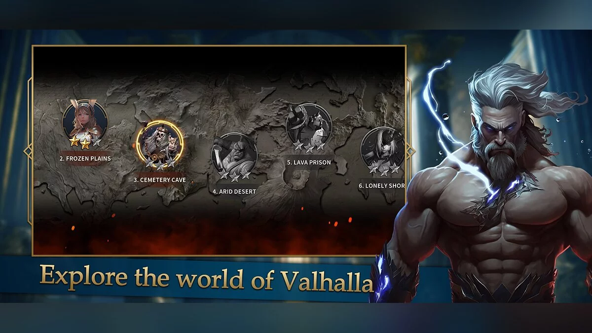 Скриншоты из GODS RAID: Team Battle RPG