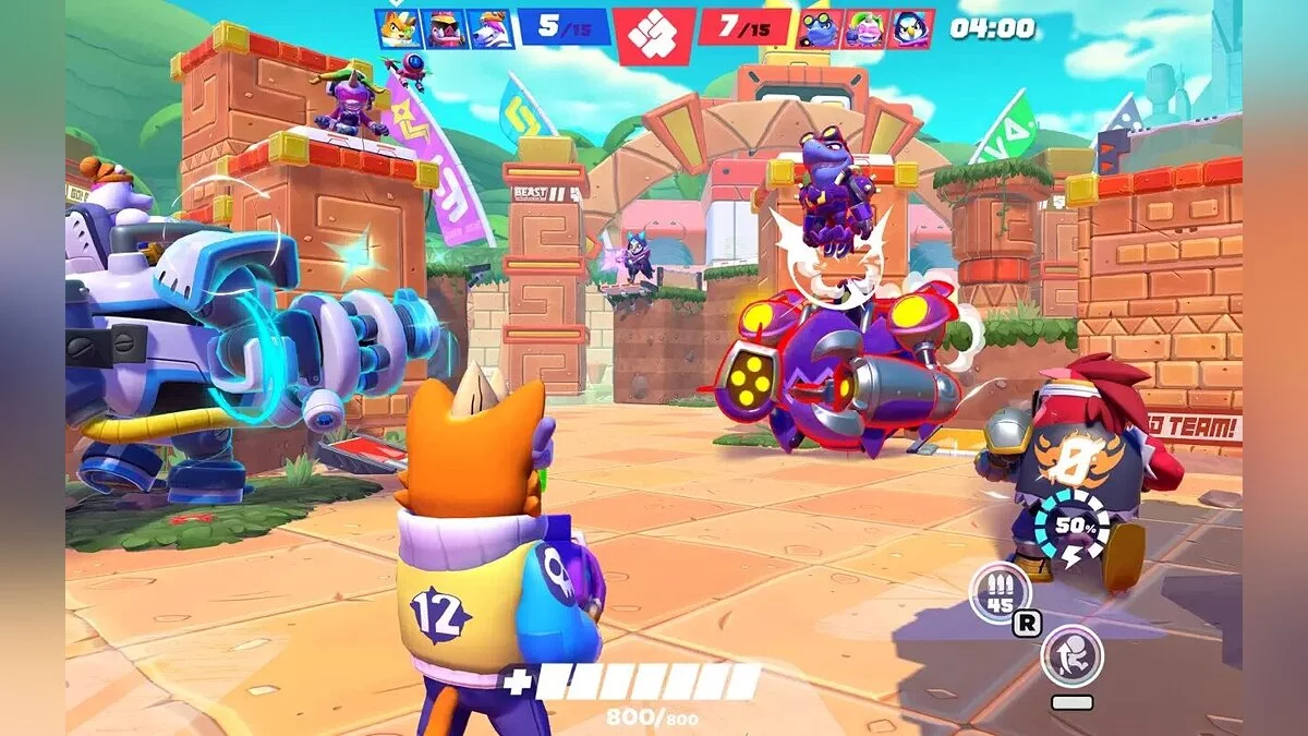Скриншоты из BEAST: Bio Exo Arena Suit Team