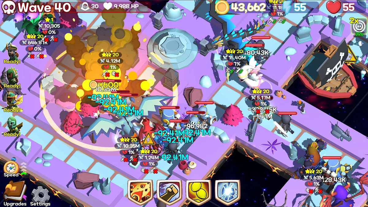 Скриншоты из Monster Tiles TD: Tower Wars