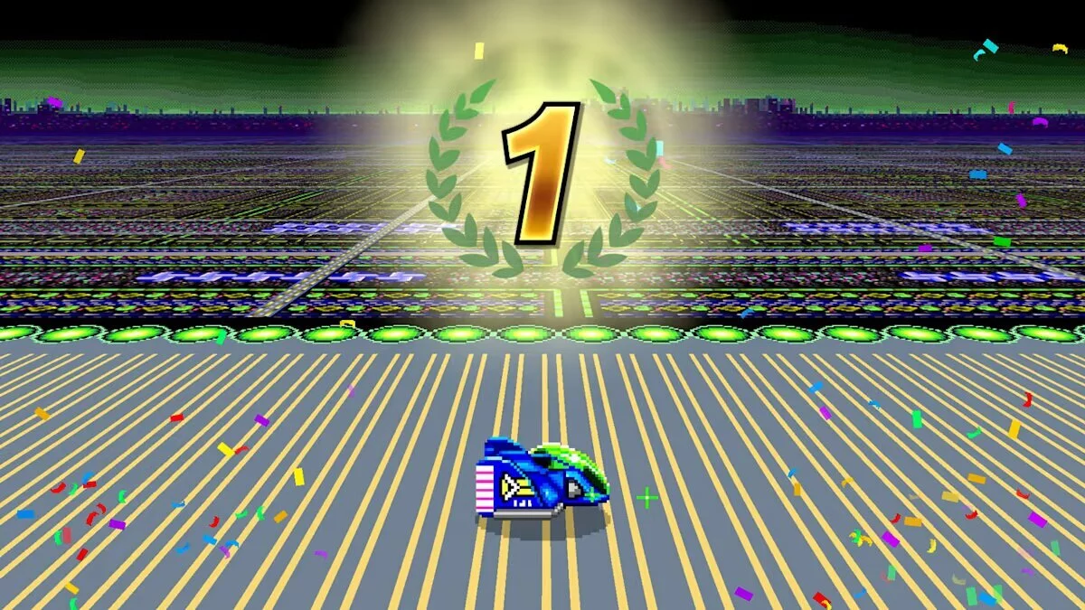 Скриншоты из F-Zero 99