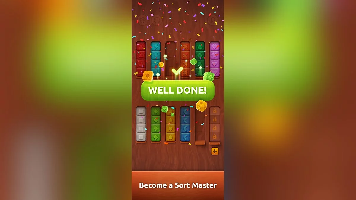 Скриншоты из Colorwood Sort Puzzle Game
