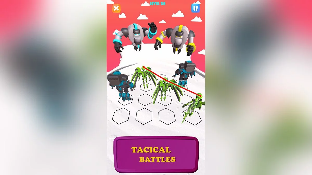 Скриншоты из Merge Robot & Monster Battle