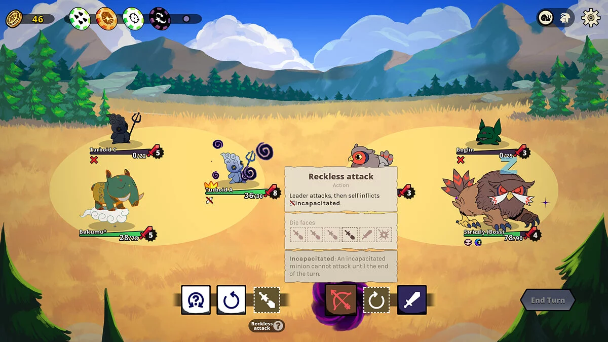 Скриншоты из Dicefolk