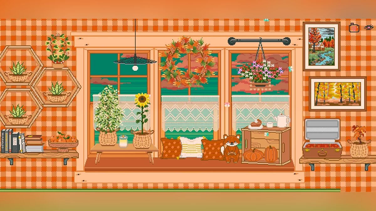 Скриншоты из Window Garden - Lofi Idle Game