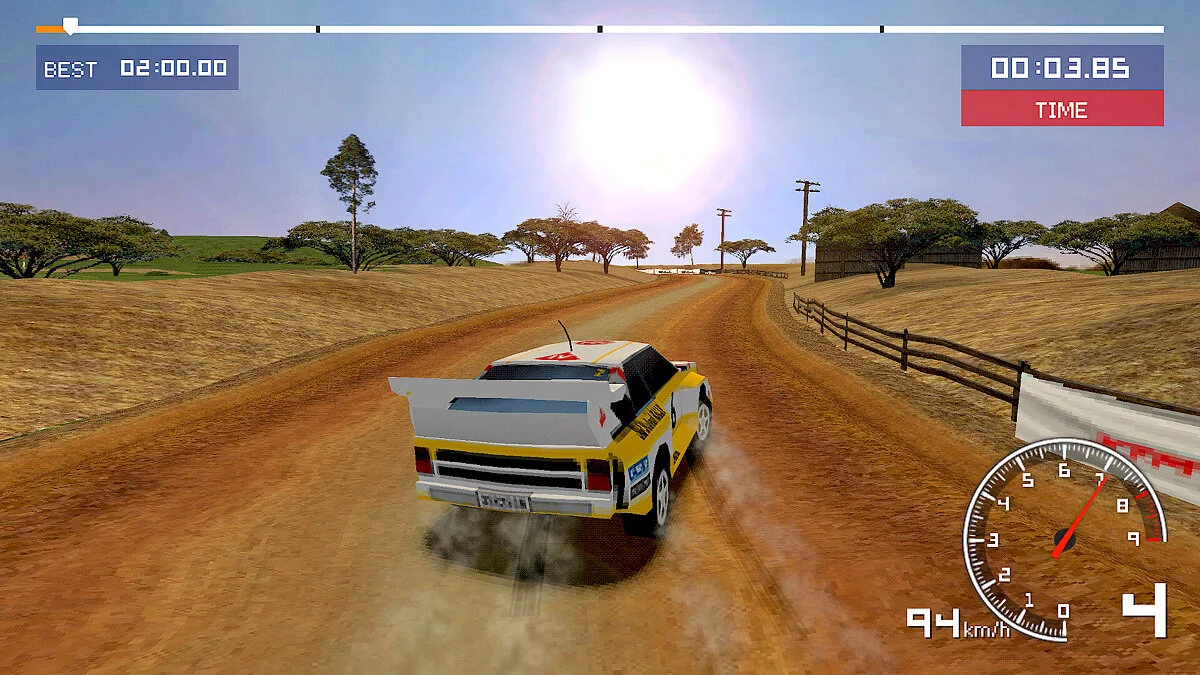 Скриншоты из Old School Rally