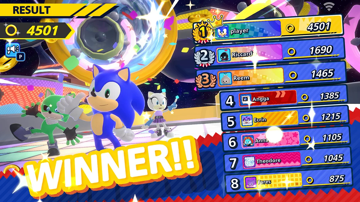 Скриншоты из Sonic Rumble