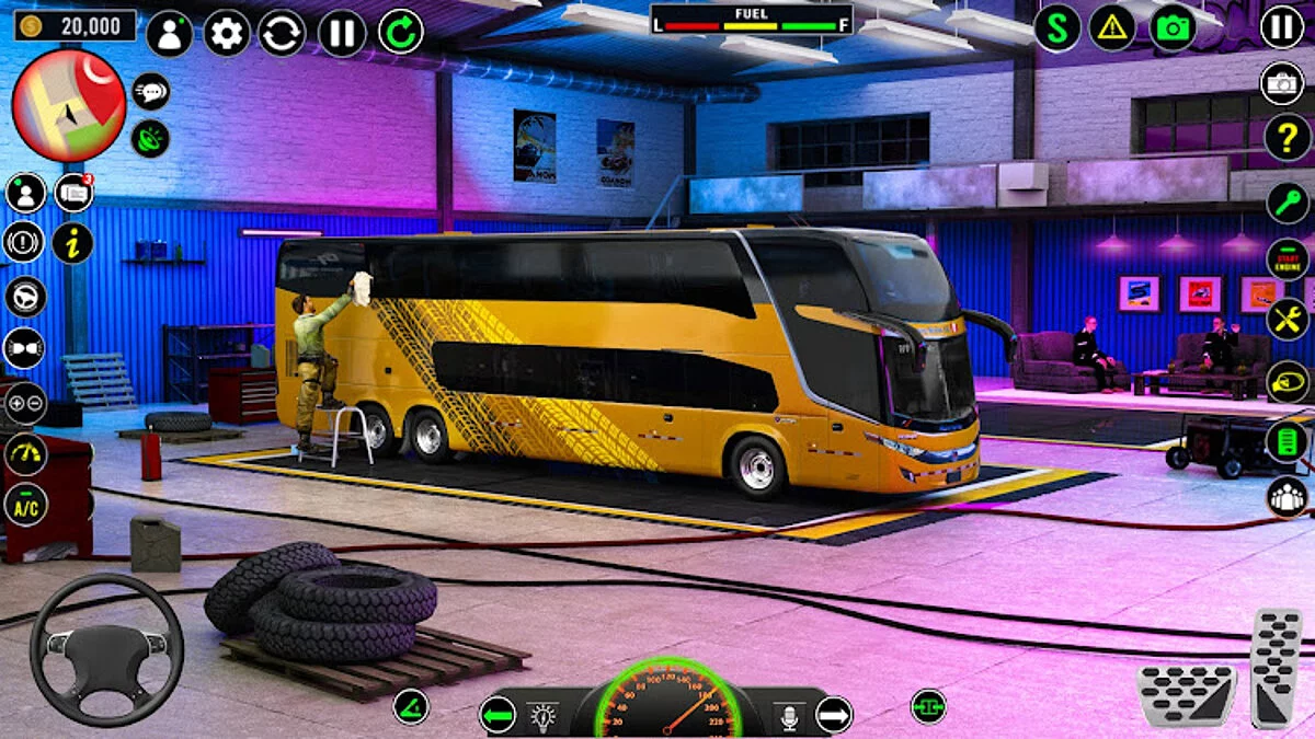 Скриншоты из US Luxury Bus Driving Game 3D