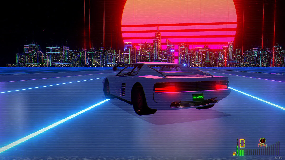 Скриншоты из Retrowave World