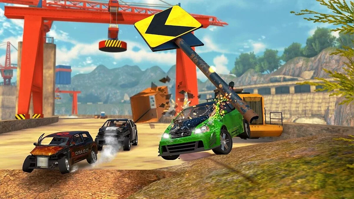 Скриншоты из CrashOut: Car Demolition Derby